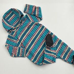 Patagonia Microfiber Fleece Bunting (Size 12-18M)